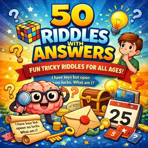 50 riddles with answers